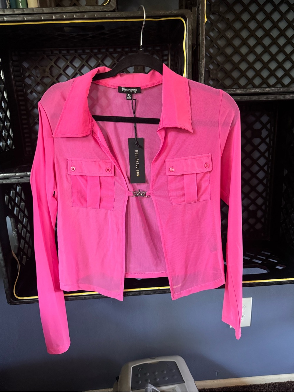 Generation Kiss ENTICING MESH SHIRT